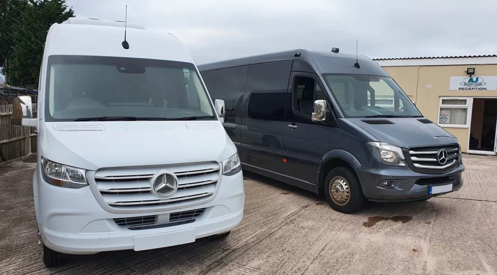 16 Seater Minibus Hire With A Driver in Birmingham