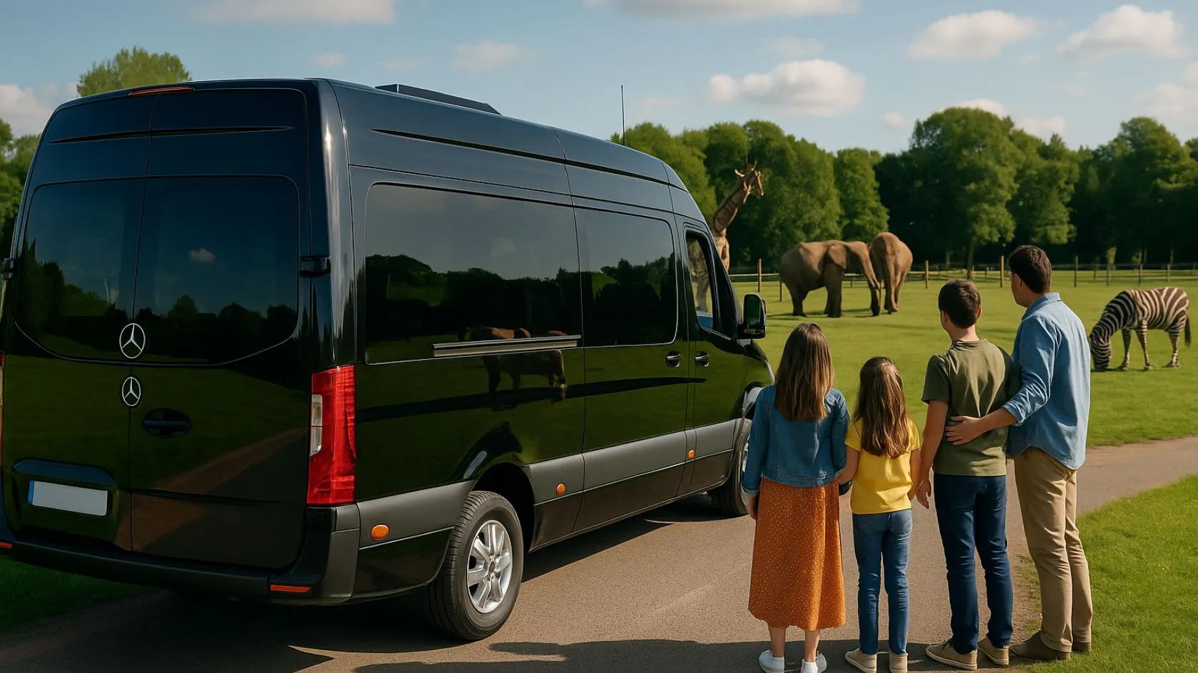 Why You Should Hire a Minibus to the West Midland Safari Park Before School Starts