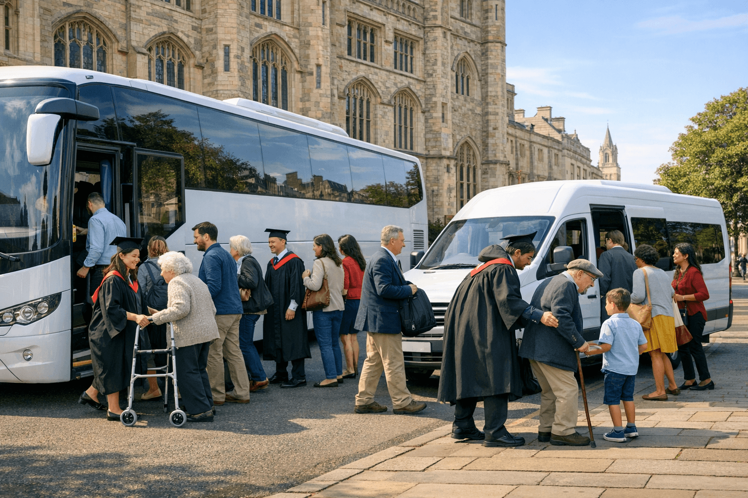 Planning Graduation Day Transport for UK University Ceremonies