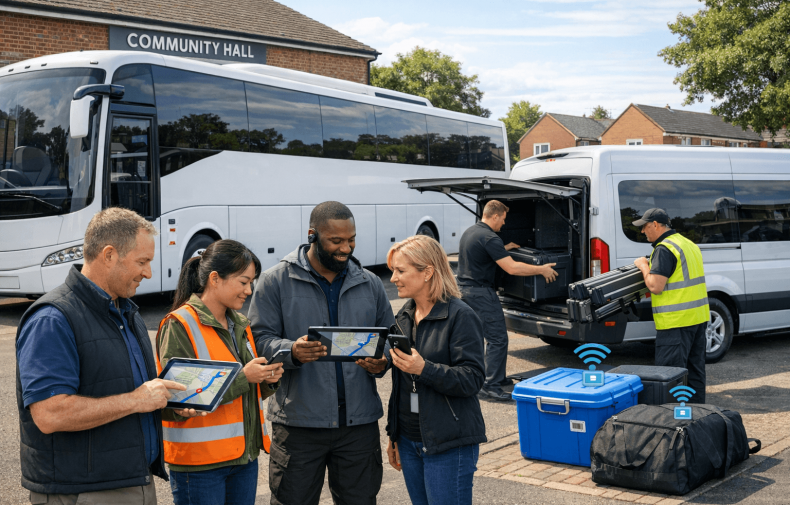 Streamlining Event Transportation with Route Optimization and RFID Technology