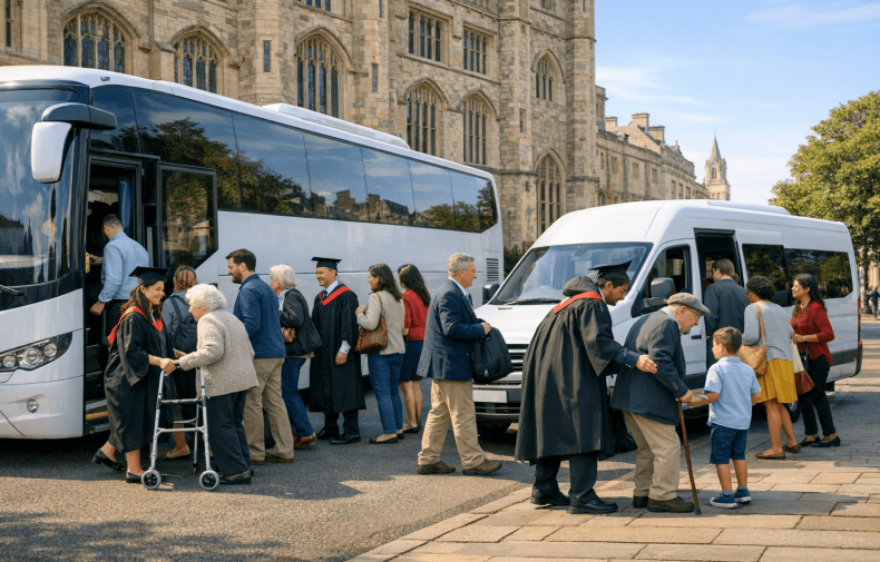 Planning Graduation Day Transport for UK University Ceremonies