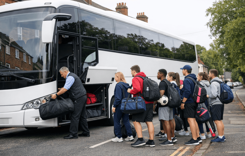 Common Transport Options and Planning for University and Amateur Sports Teams in the UK